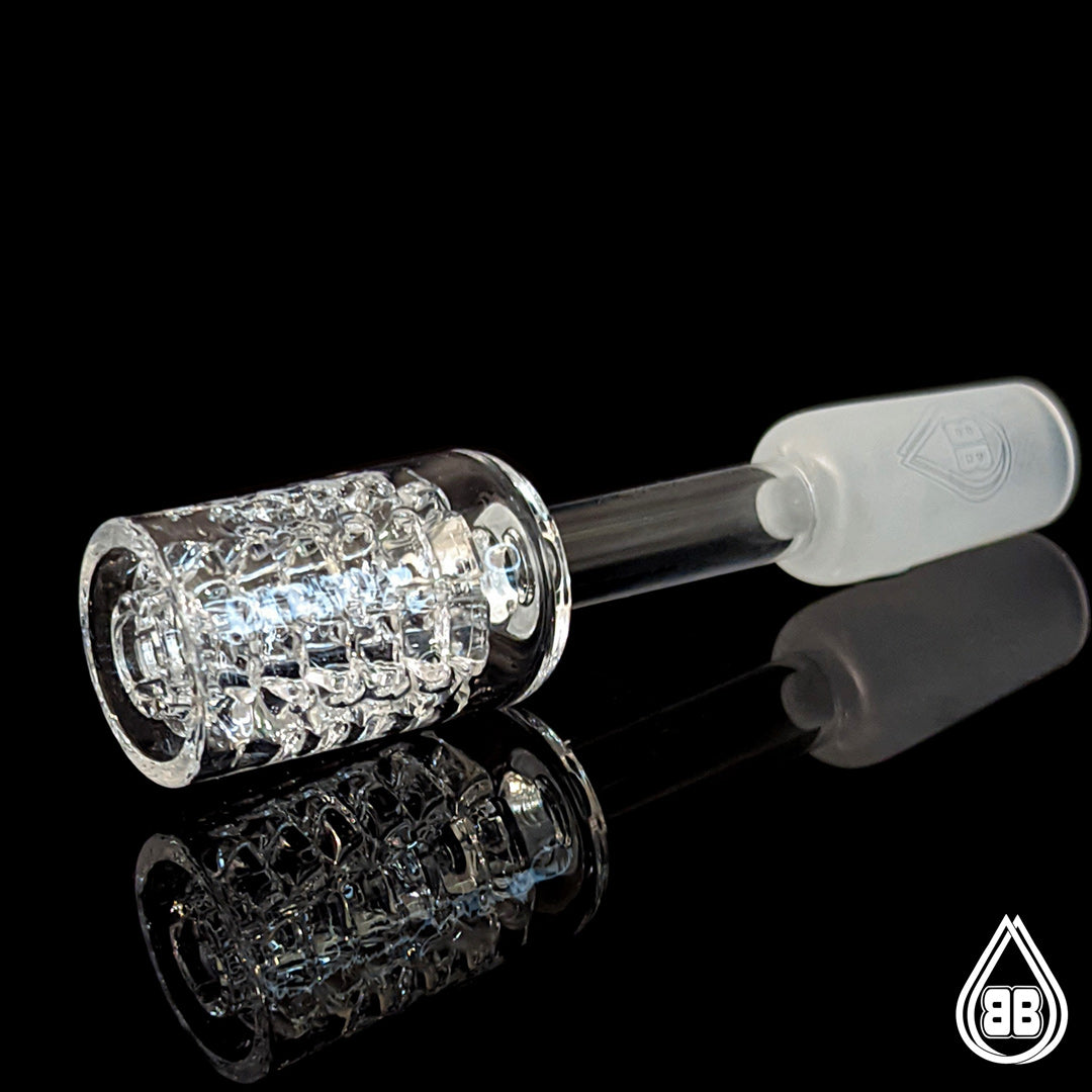 6 Stack Diamond Knots Glass Art RVA