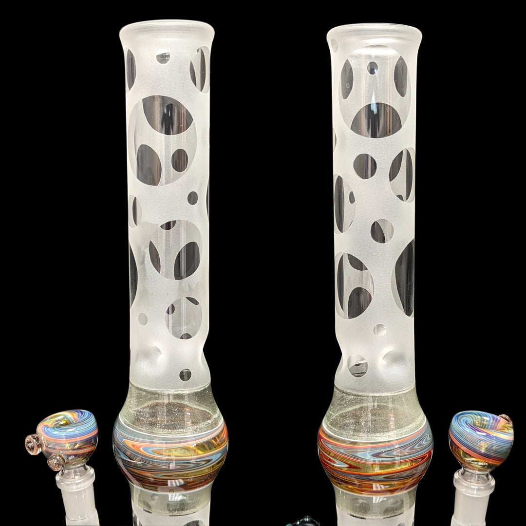 BigToe Gridline 1 Glass Art RVA