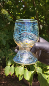 FireSpiderGlass -  Fumed Pint Glass #14