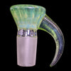 Welch Glass - 18mm Slide #20 (Mystery Aventurine & Uv lime)